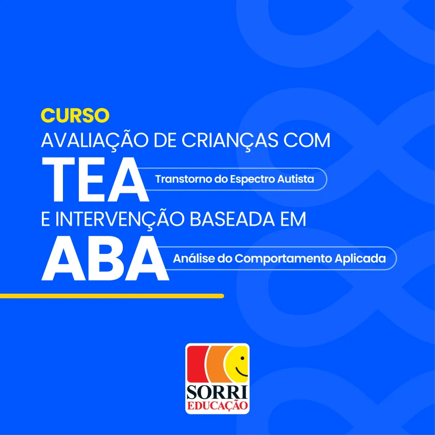 SORRI Educa��o abre inscri��es para curso voltado a atendimento com crian�as com autismo