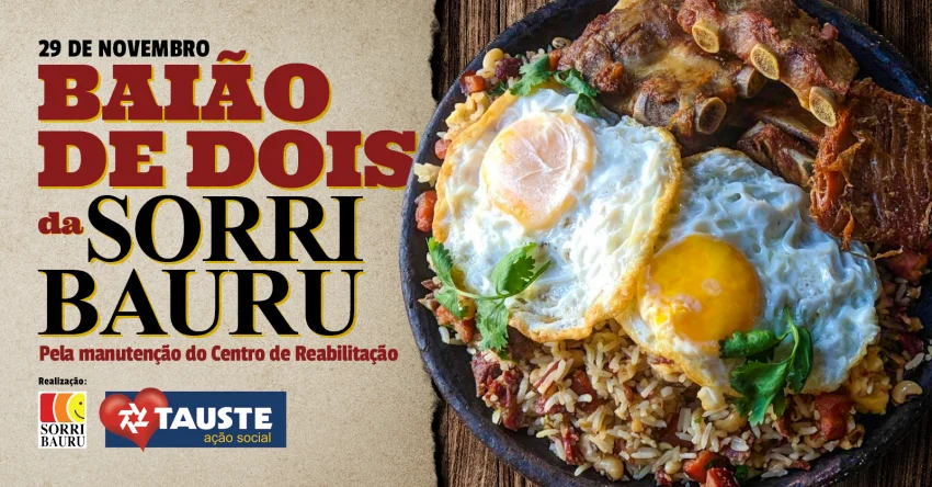 Bai�o de Dois da SORRI-BAURU: drive-thru solid�rio