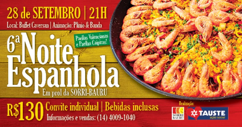 Patrocinadores da 6 Noite Espanhola