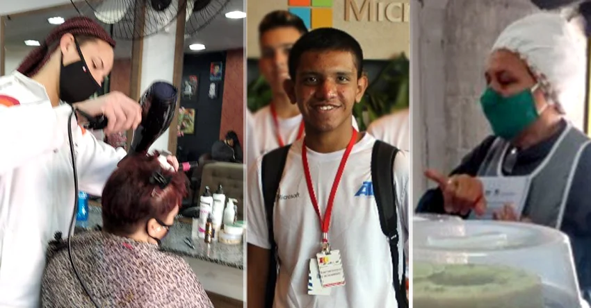 Hist�rias de sucesso da reabilita��o profissional da SORRI-BAURU