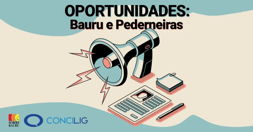 Concilig tem vagas PCD para Bauru e Pederneiras